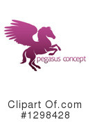 Pegasus Clipart #1298428 by AtStockIllustration