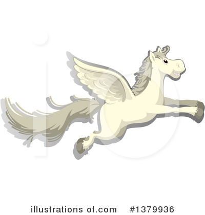 Pegasus Clipart #1379936 by Graphics RF