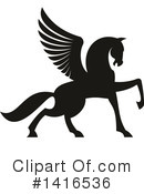 Pegasus Clipart #1416536 by Vector Tradition SM