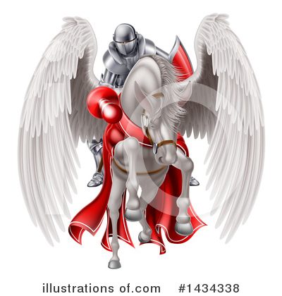 Pegasus Clipart #1434338 by AtStockIllustration