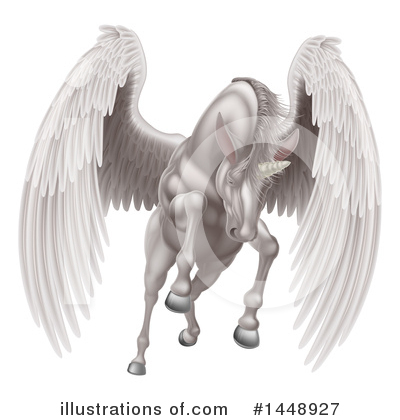 Pegasus Clipart #1448927 by AtStockIllustration