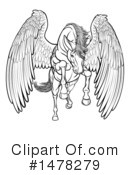 Pegasus Clipart #1478279 by AtStockIllustration
