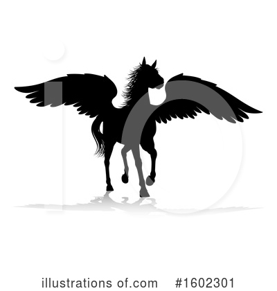 Royalty-Free (RF) Pegasus Clipart Illustration by AtStockIllustration - Stock Sample #1602301