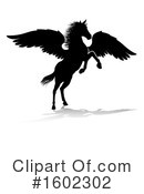 Pegasus Clipart #1602302 by AtStockIllustration