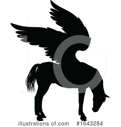 Royalty-Free (RF) Pegasus Clipart Illustration by AtStockIllustration - Stock Sample #1643284