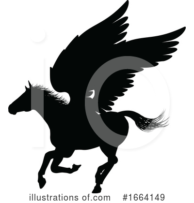 Royalty-Free (RF) Pegasus Clipart Illustration by AtStockIllustration - Stock Sample #1664149