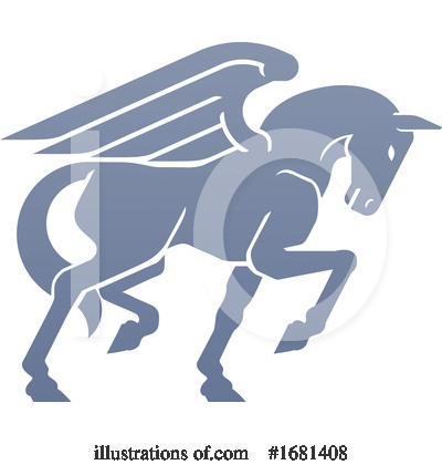 Pegasus Clipart #1681408 by AtStockIllustration