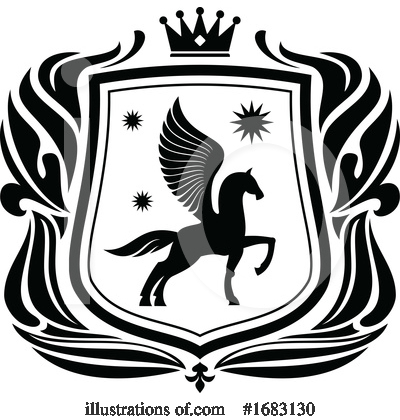 Pegasus Clipart #1683130 by Vector Tradition SM
