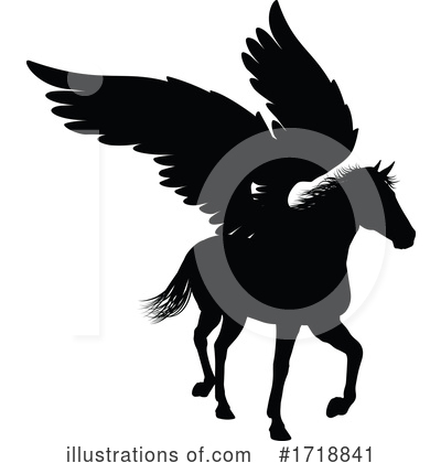 Royalty-Free (RF) Pegasus Clipart Illustration by AtStockIllustration - Stock Sample #1718841