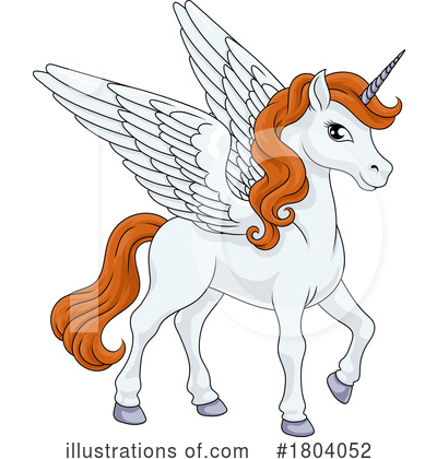 Pegasus Clipart #1804052 by AtStockIllustration