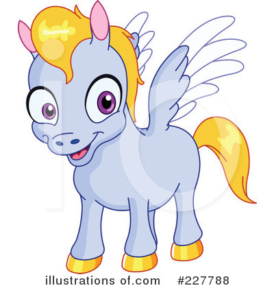 Royalty-Free (RF) Pegasus Clipart Illustration by yayayoyo - Stock Sample #227788