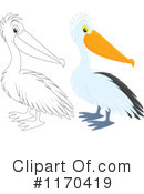 Pelican Clipart #1170419 by Alex Bannykh