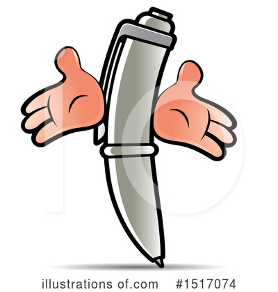 Royalty-Free (RF) Pen Clipart Illustration by Lal Perera - Stock Sample #1517074