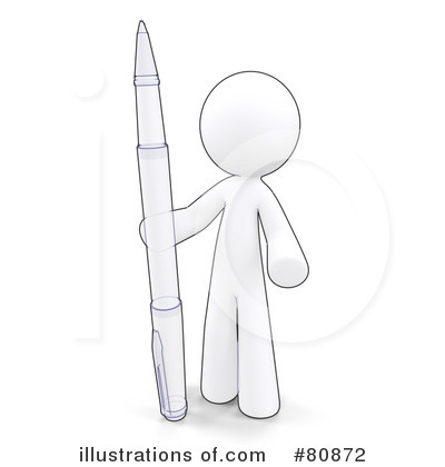 Pen Clipart #80872 by Leo Blanchette