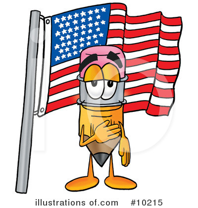Royalty-Free (RF) Pencil Clipart Illustration by Mascot Junction - Stock Sample #10215