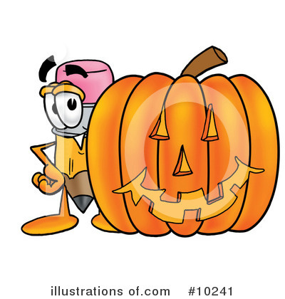Royalty-Free (RF) Pencil Clipart Illustration by Mascot Junction - Stock Sample #10241