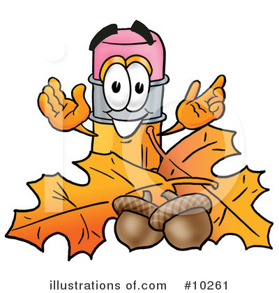 Royalty-Free (RF) Pencil Clipart Illustration by Mascot Junction - Stock Sample #10261
