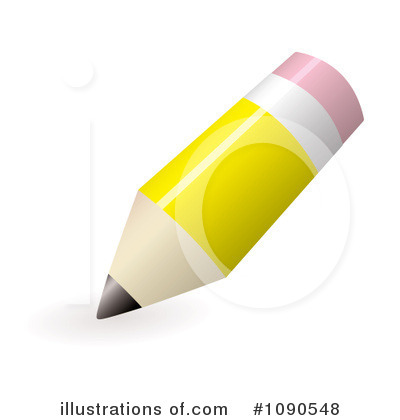 Royalty-Free (RF) Pencil Clipart Illustration by michaeltravers - Stock Sample #1090548