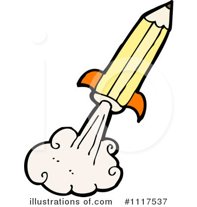 Royalty-Free (RF) Pencil Clipart Illustration by lineartestpilot - Stock Sample #1117537