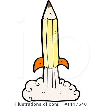 Royalty-Free (RF) Pencil Clipart Illustration by lineartestpilot - Stock Sample #1117540