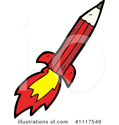 Royalty-Free (RF) Pencil Clipart Illustration by lineartestpilot - Stock Sample #1117549