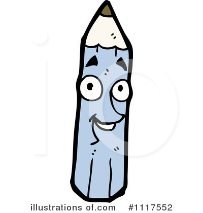 Royalty-Free (RF) Pencil Clipart Illustration by lineartestpilot - Stock Sample #1117552