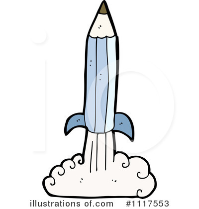 Royalty-Free (RF) Pencil Clipart Illustration by lineartestpilot - Stock Sample #1117553