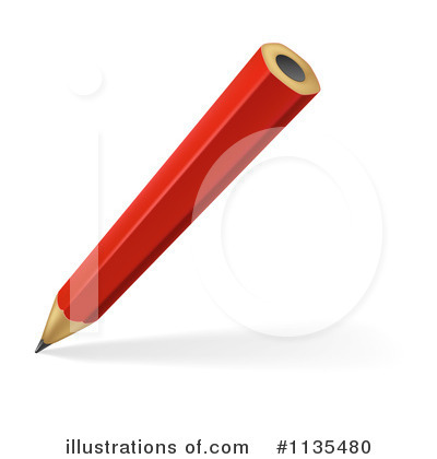 Royalty-Free (RF) Pencil Clipart Illustration by AtStockIllustration - Stock Sample #1135480