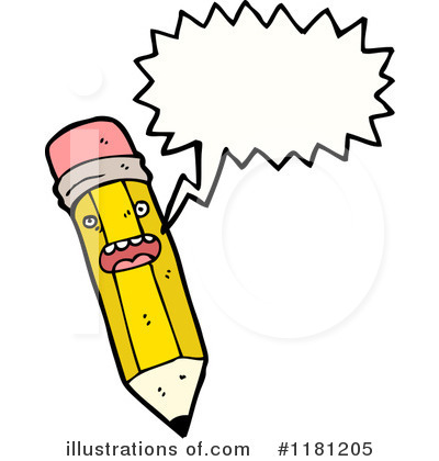 Royalty-Free (RF) Pencil Clipart Illustration by lineartestpilot - Stock Sample #1181205