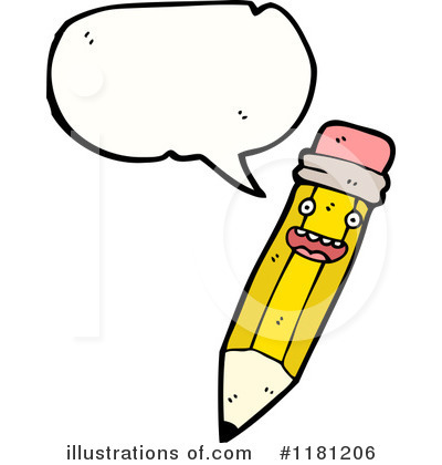Royalty-Free (RF) Pencil Clipart Illustration by lineartestpilot - Stock Sample #1181206