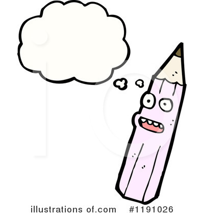 Royalty-Free (RF) Pencil Clipart Illustration by lineartestpilot - Stock Sample #1191026