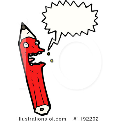 Royalty-Free (RF) Pencil Clipart Illustration by lineartestpilot - Stock Sample #1192202