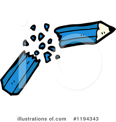 Royalty-Free (RF) Pencil Clipart Illustration by lineartestpilot - Stock Sample #1194343