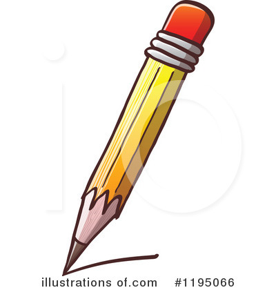 Royalty-Free (RF) Pencil Clipart Illustration by Zooco - Stock Sample #1195066
