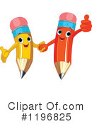 Pencil Clipart #1196825 by Pushkin