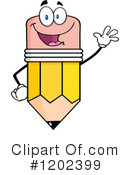 Pencil Clipart #1202399 by Hit Toon