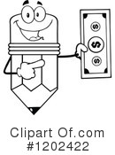 Pencil Clipart #1202422 by Hit Toon