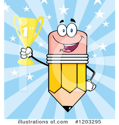 Pencils Clipart #1203295 by Hit Toon