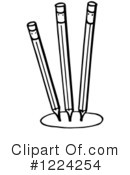 Pencil Clipart #1224254 by Picsburg