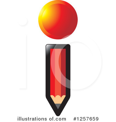 Royalty-Free (RF) Pencil Clipart Illustration by Lal Perera - Stock Sample #1257659