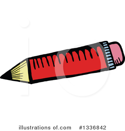 Royalty-Free (RF) Pencil Clipart Illustration by Prawny - Stock Sample #1336842
