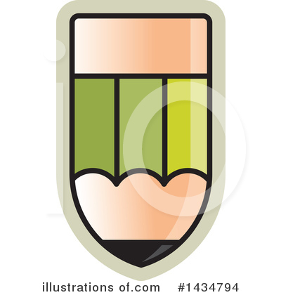 Royalty-Free (RF) Pencil Clipart Illustration by Lal Perera - Stock Sample #1434794