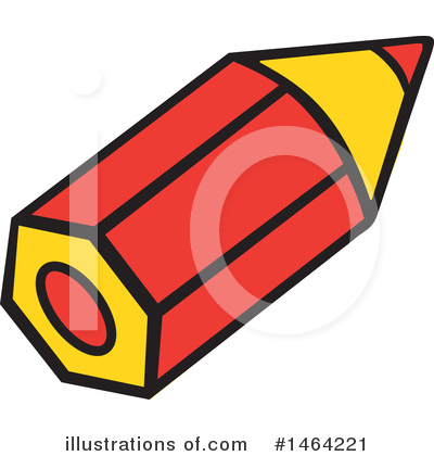 Pencil Clipart #1464221 by Johnny Sajem