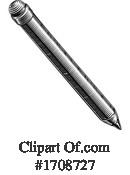 Pencil Clipart #1708727 by AtStockIllustration