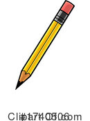 Pencil Clipart #1740506 by Hit Toon