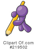 Pencil Clipart #219502 by Leo Blanchette