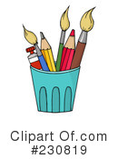 Pencil Clipart #230819 by Hit Toon
