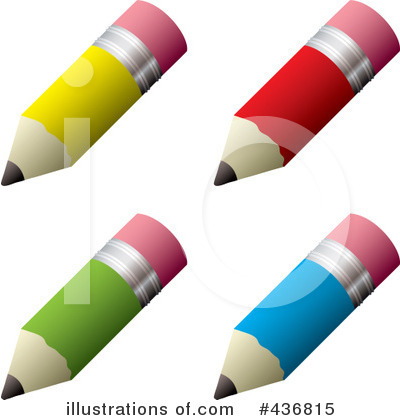 Royalty-Free (RF) Pencil Clipart Illustration by michaeltravers - Stock Sample #436815