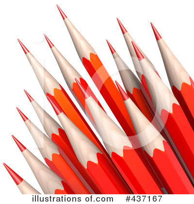 Royalty-Free (RF) Pencil Clipart Illustration by Tonis Pan - Stock Sample #437167