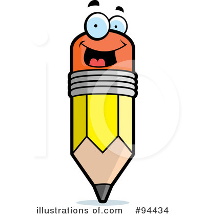 Royalty-Free (RF) Pencil Clipart Illustration by Cory Thoman - Stock Sample #94434